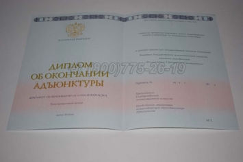 Диплом Адъюнктуры 2025г во Владивостоке