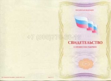 Свидетельство о Профессии Рабочего "Бухгалтер-эксперт" во Владивостоке